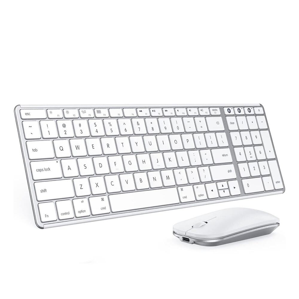 Seenda Bluetooth Keyboard and Mouse Combo for Mac Silver